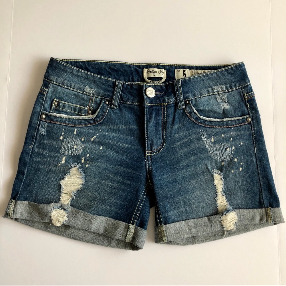 Indigo Rein Denim Shorts
